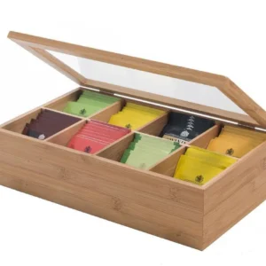Caixa para Chá Bambu